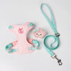 Set Pettorina e Guinzaglio per Cani Regolabile e Imbottita | Design Fashion XS-L