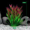 Pianta Artificiale per Acquario – Decorazione Realistica in Plastica – Erba Acquatica Subacquea per Allestimento Vasca Pesci