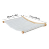 Amaca da Parete per Gatti 53×37 cm | Cuccia Sospesa e Mensola Relax