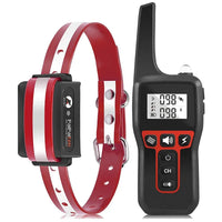 PaiPaitek PD 529-1 Collare Addestramento Cane 1000 m con Telecomando | IPX7 Ricaricabile – Red 1 Collar