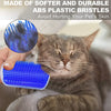 Spazzola Massaggiante ad Angolo per Gatti | Cat Corner Brush con Raccogli Pelo Rimovibile