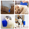 Spazzola Massaggiante ad Angolo per Gatti | Cat Corner Brush con Raccogli Pelo Rimovibile