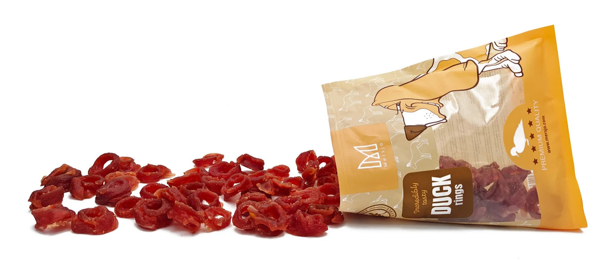 Anelli Snack con Manzo per Cani MERSJO 500 g – Premio e Ricompensa