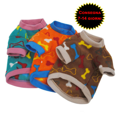 Cappotti in Pile Caldi per Cani e Gatti Ideali per Chihuahua, Carlini e Cuccioli e Gatti. Maglioncino per Cani e Gatti