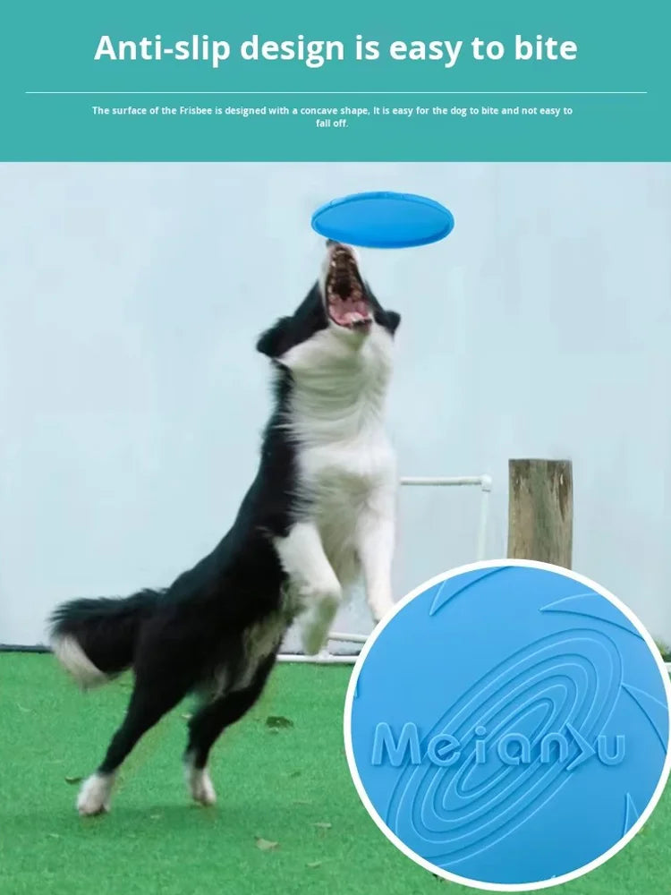 Frisbee per Cani Resistente e Galleggiante | Gioco 2-in-1 Ciotola - Partenopet