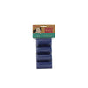 Confezione di 4 rotoli di sacchetti igienici neri, blu e verdi per cani Pupù Bags, sacchetti resistenti e inodori per la raccolta delle feci canine.