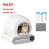 Smart Self-Cleaning Cat Litter Box 65L – Lettiera Automatica Autopulente Extra Large Chiusa con Controllo App (Arenero Gato Inteligente)