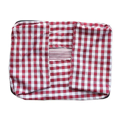 Cuccia Divanetto per Cani e Gatti – Letto Morbido da Interno con Bordi Rialzati – Taglie S e M – Red washing set