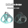Pettorina Regolabile per Cani e Gatti con Guinzaglio | Set Harness Vest Traspirante Riflettente