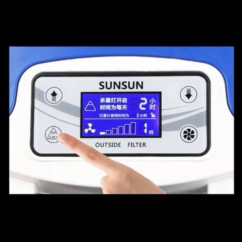 SunSun HW-3000 Filtro Esterno Acquario con UV 9W e Display LCD | 1200-3000 L/h - Partenopet