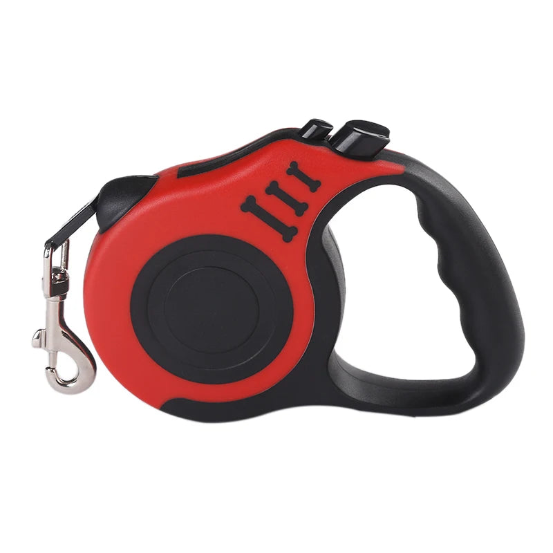 Guinzaglio Retrattile per Cani 3 m o 5 m – Automatico con Blocco e Maniglia Ergonomica