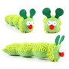 Gioco per Gatti Bruco con Erba Gatta e Silvervine | Cat Chew Toy per Igiene Dentale e Divertimento