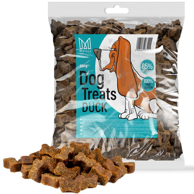 Snack di Carne con Anatra per Cani MERSJO 500 g – 85% Carne