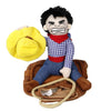 Costume Cowboy Halloween per Cani – Divertente Travestimento per Cani di Piccola e Grande Taglia