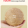 Palla Tiragraffi per Gatti in Sisal 10 cm – Gioco Interattivo da Mordere e Graffiare