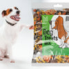Snack per Cani Mersjo Mix 500 g – Trecce di Carne e Pesce Premio da Masticare