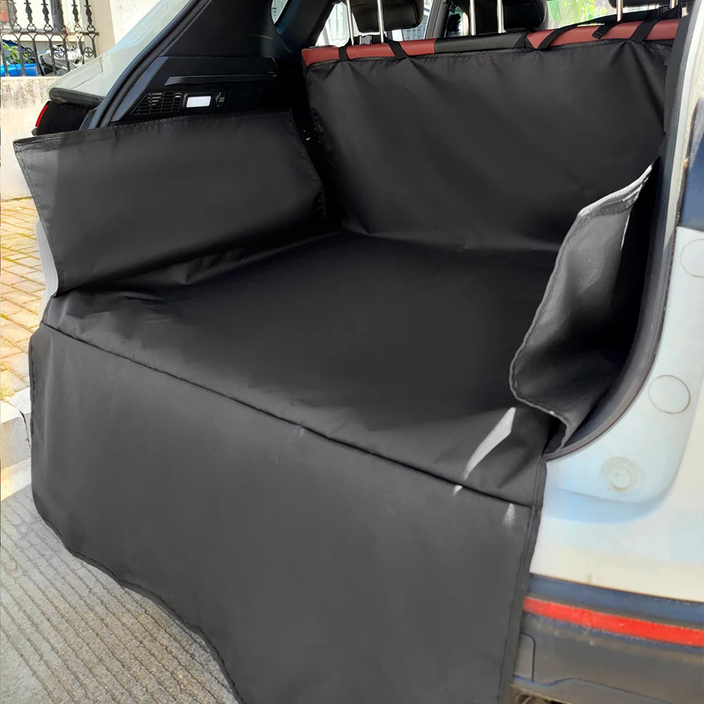 Telo Protezione Auto per Cani Impermeabile 600D Oxford – Copertura Bagagliaio per SUV e Auto