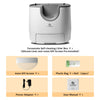 Lettiera Autopulente per Gatti con Design Aperto | Self-Cleaning Cat Litter Box Smart XXL