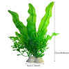 Pianta Artificiale per Acquario – Decorazione Realistica in Plastica – Erba Acquatica Subacquea per Allestimento Vasca Pesci