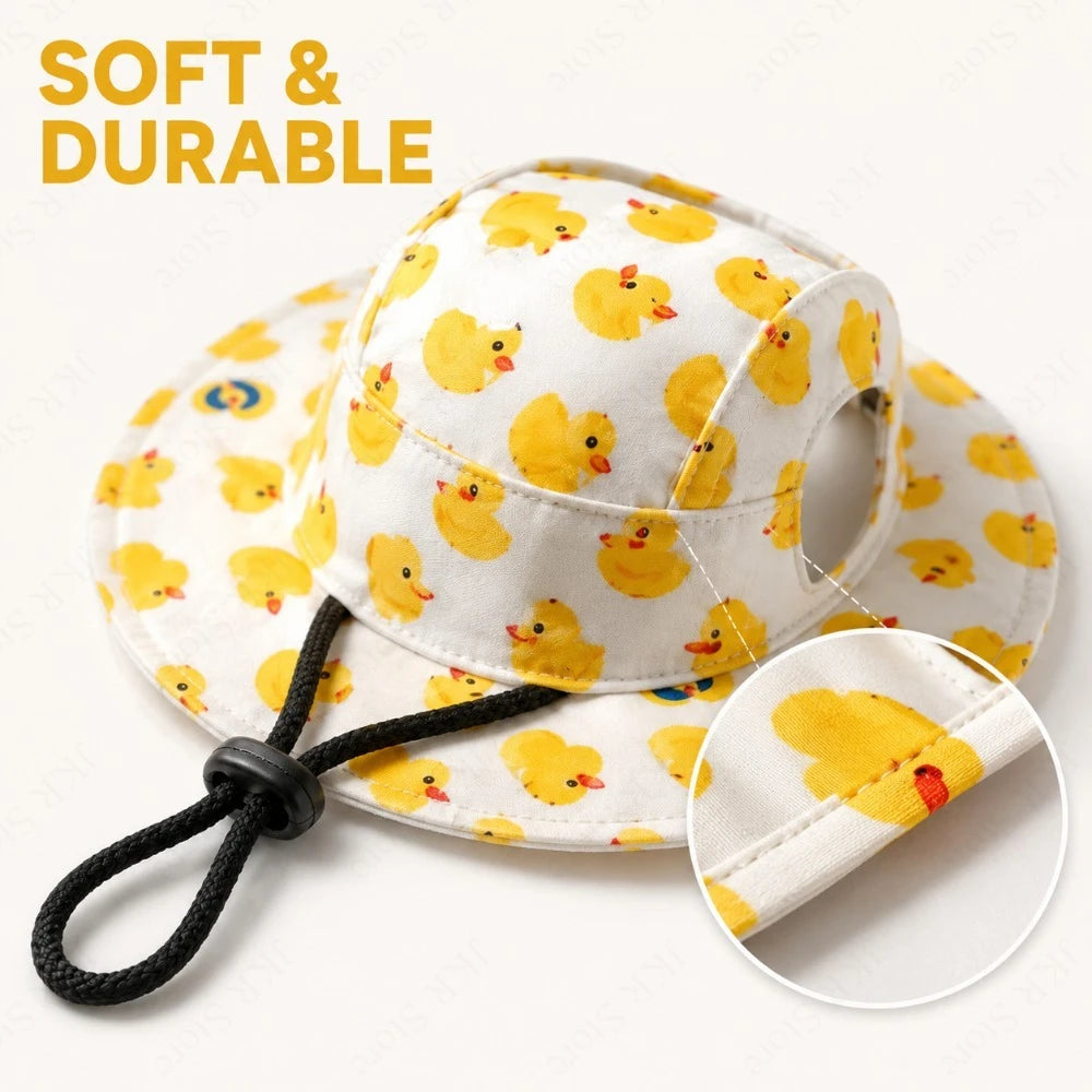 Cappellino Regolabile per Cani | Adjustable Dog Hat con Protezione Solare