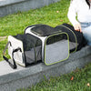 Trasportino Per Cani E Gatti Espandibile Su Due Lati Trasportino Per Cani Da Viaggio Pieghevole Trasportino Per Animali Domestici Per Gatti Cani Cuccioli