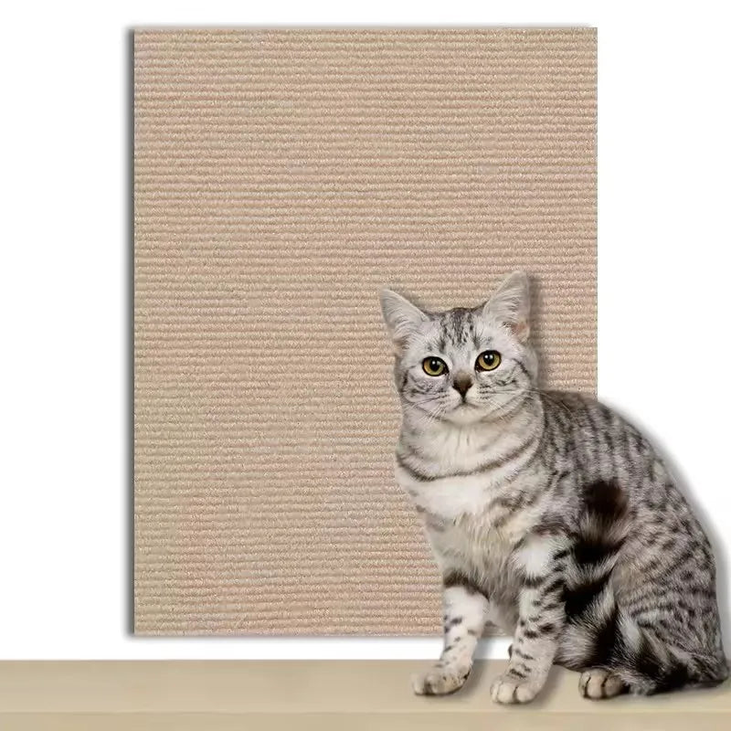 Tappeto Tiragraffi Autoadesivo per Gatti Ritagliabile | Protezione per Divani, Mobili e Pareti in 7 Colori