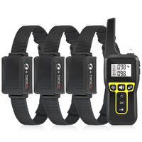 PaiPaitek PD-529V Collare Addestramento Cane Senza Scossa con Telecomando | Beep e Vibrazione – for 3 dogs