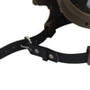 Casco Tattico K9 per Cani da Lavoro con Occhiali Protettivi e Guide Laterali
