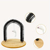 Spazzola ad Arco per Gatti con Tiragraffi e Topolino | Cat Arch Self Grooming & Massage Toy