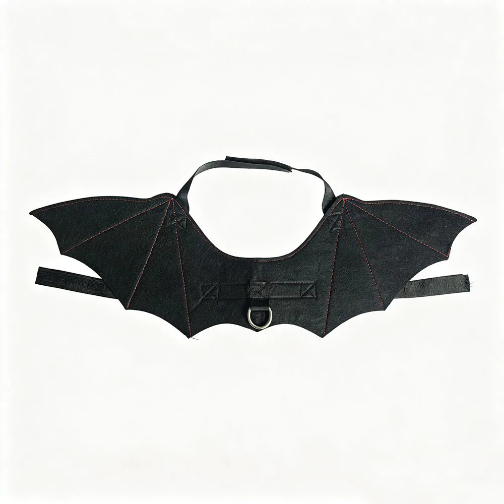 Ali da Pipistrello per Cani Halloween – Costume Regolabile per Cani di Piccola Taglia