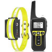 PaiPaitek PD 529-1 Collare Addestramento Cane 1000 m con Telecomando | IPX7 Ricaricabile – Yellow 1 Collar