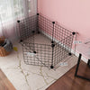 Recinto Modulare per Cani e Cuccioli | Box da Interno in Rete Metallica con Porta