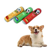 Gioco Tubo di Patatine per Cani in Pile Squeaky | Per Cani Piccoli e Medi ø 8x25 cm - Partenopet