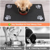 Pet Feeding Mat – Tappetino Sottociotola Super Assorbente per Cani e Gatti, Tovaglietta Impermeabile in Gomma ad Asciugatura Rapida per Cibo e Acqua