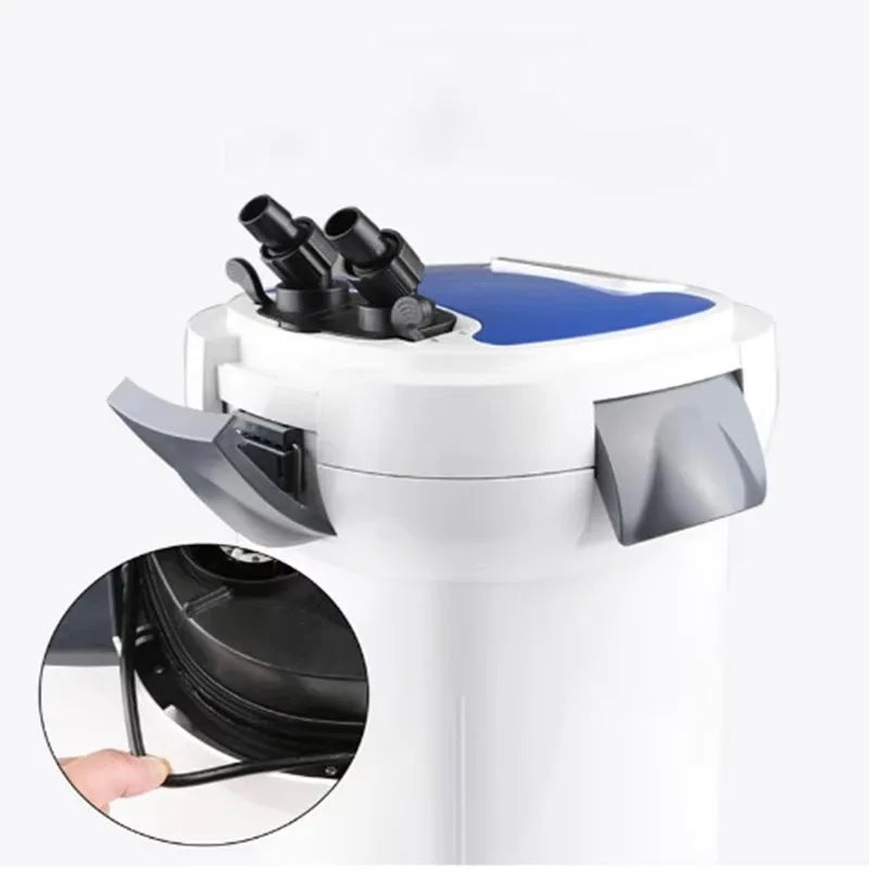 SunSun HW-3000 Filtro Esterno Acquario con UV 9W e Display LCD | 1200-3000 L/h - Partenopet