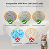 Lettiera Autopulente per Gatti con Design Aperto | Self-Cleaning Cat Litter Box Smart XXL