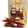 Snack Masticativo per Cani Mersjo con Anatra e Pelle Naturale 500 g – Bastoncini Twist