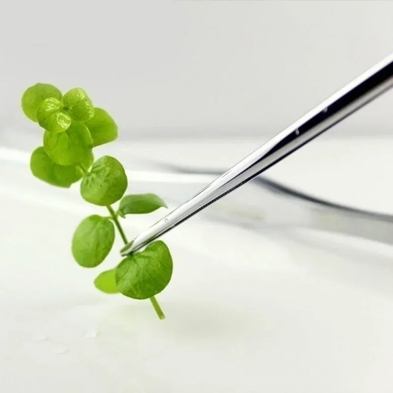 Kit Professionale Aquascaping in Acciaio Inox | Forbici, Pinzette e Livellatore - Partenopet