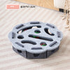 Cat Toy Felt Maze Box – Scatola Labirinto Interattiva in Feltro per Gatti, Gioco di Intelligenza con Fori "Dig Hole" e Palline con Campanello per Stimolazione Mentale del Gattino