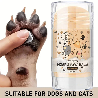 Balsamo Naso e Zampe per Cani e Gatti 45 g | Stick Idratante per Cuscinetti