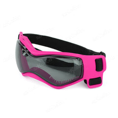 Occhiali Protettivi per Cani con Lenti UV, Antivento e Antipolvere | Taglie S-M – Pink