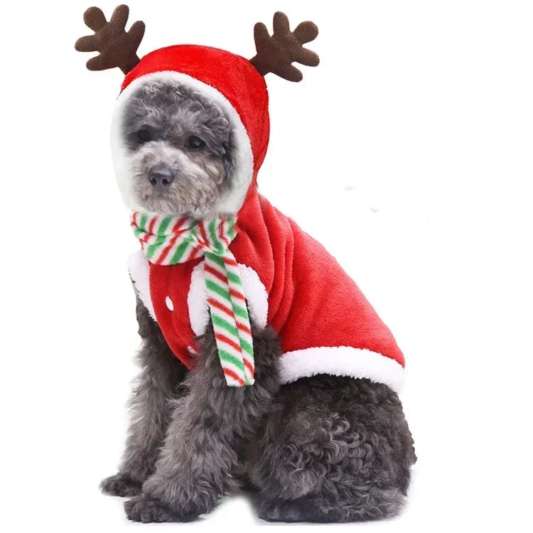 Vestiti Natalizi per Cani e Gatti Cappotti di Natale per Cani e Gatti