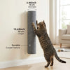 Tiragraffi Adesivo da Parete per Gatti 50×10 cm | Verticale Salvaspazio