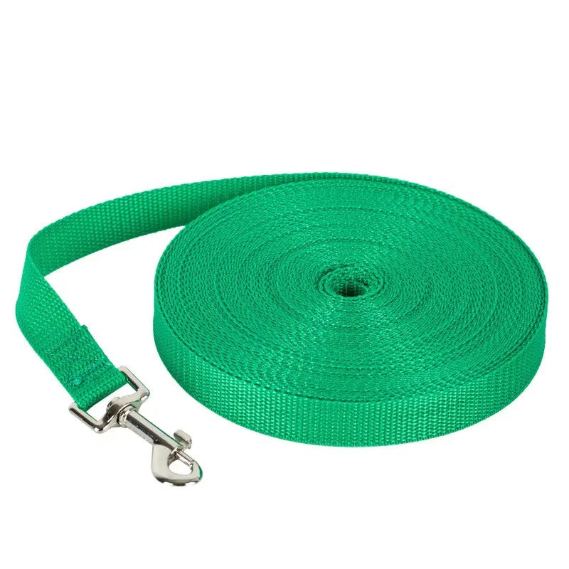 Guinzaglio Lungo per Cani in Nylon | Lunghina da Addestramento Resistente fino a 50 Metri
