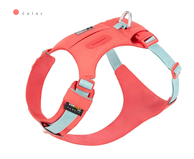Pettorina Riflettente per Cani Regolabile con Porta Sacchetti – Nylon Resistente XXS-XL