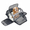 Trasportino Espandibile per Cani Piccoli e Gatti – Borsa Pieghevole Traspirante S/L