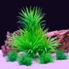 Pianta Artificiale per Acquario – Decorazione Realistica in Plastica – Erba Acquatica Subacquea per Allestimento Vasca Pesci