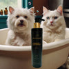 Partenopet Shampoo Manti Bianchi per Cani e Gatti con Cheratina Oli Essenziali ed Estratti vegetali Profumato alla Rosa 250 ml - Partenopet