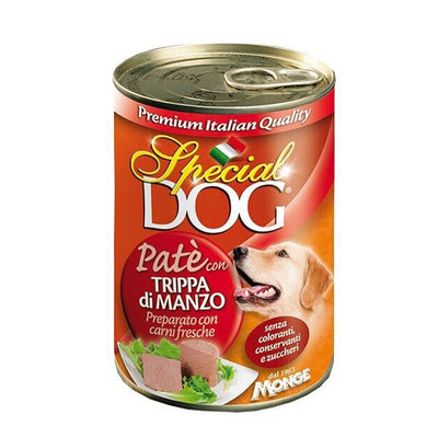 Monge Special Dog All Breeds Adult Paté Trippa di Manzo Alimento per Cani 400g