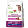 Busta di crocchette per gatti sterilizzati con prosciutto crudo Trainer 3 kg